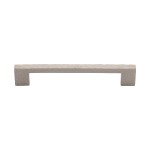 M Marcus Heritage Brass Cabinet Pull Metro Hammered Design 160mm Centre to Centre